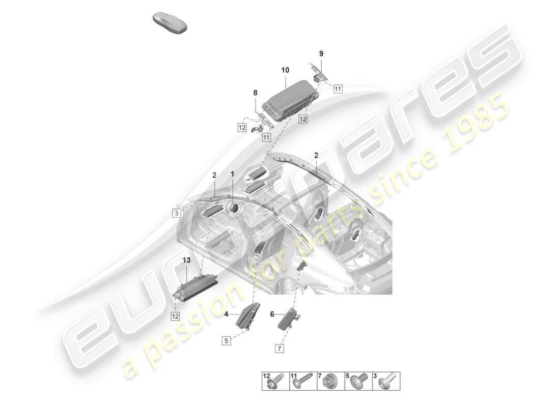 part diagram containing part number 971880841a