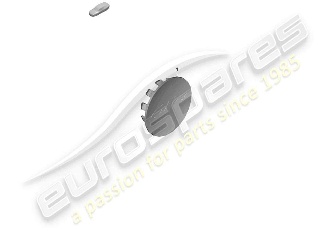 a part diagram from the porsche 2020 (718 cayman gt4) parts catalogue