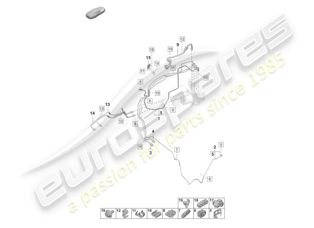 part diagram containing part number 8k0611715