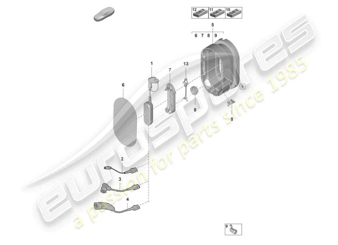 a part diagram from the porsche 2024 (panamera 971-2) parts catalogue