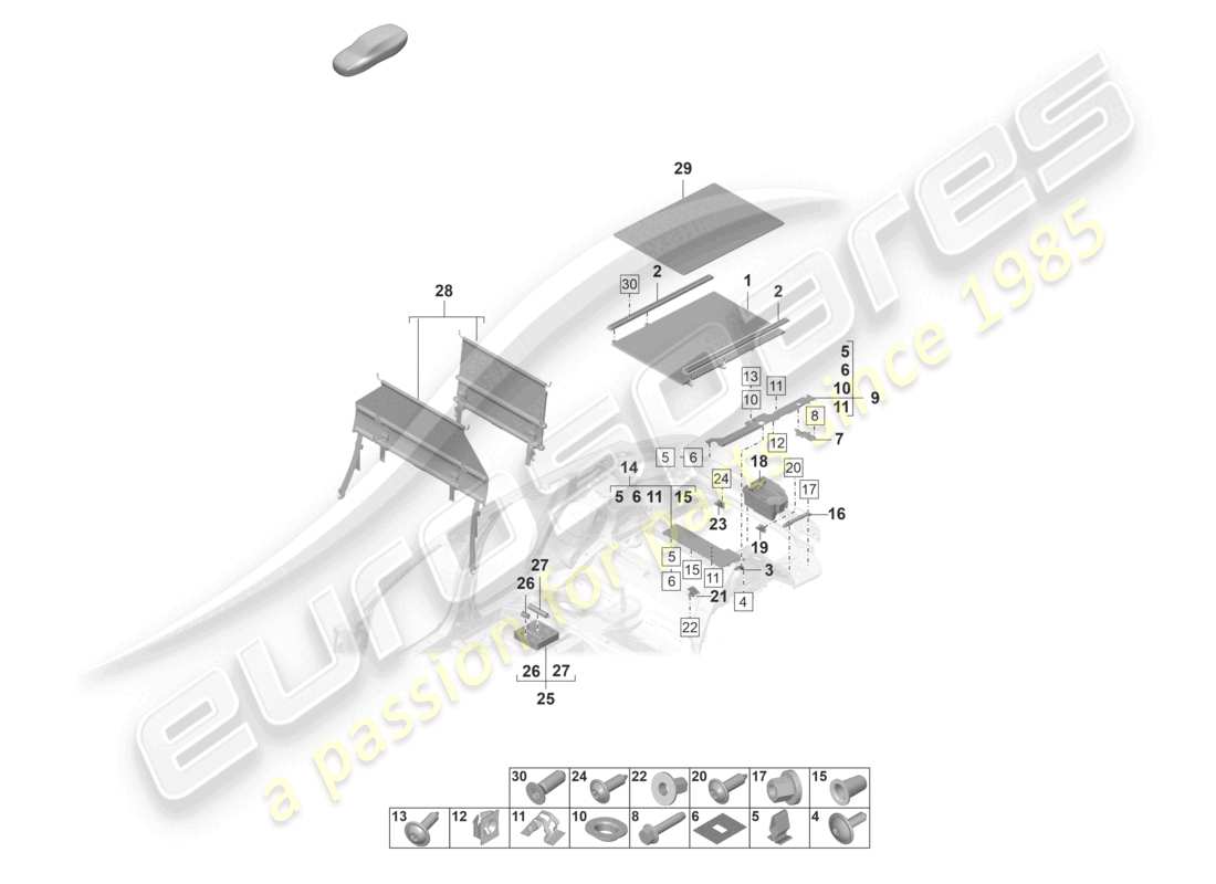 part diagram containing part number 971864475c
