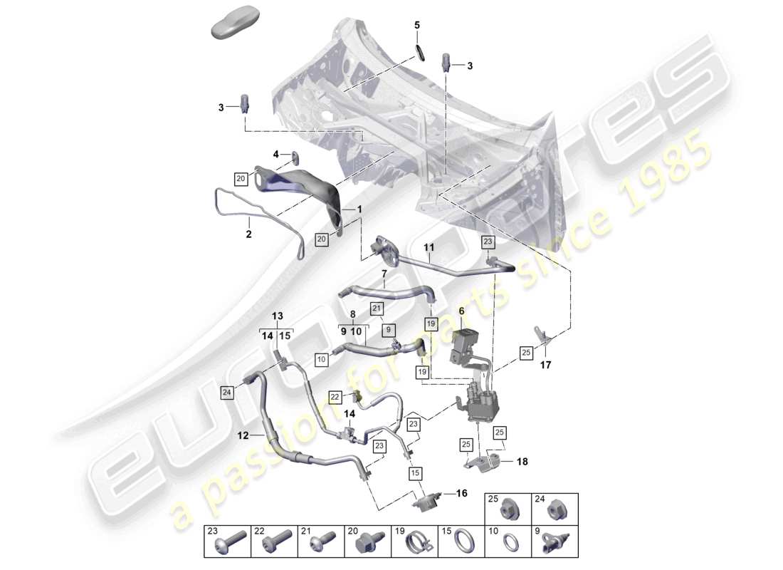 part diagram containing part number pab81953200