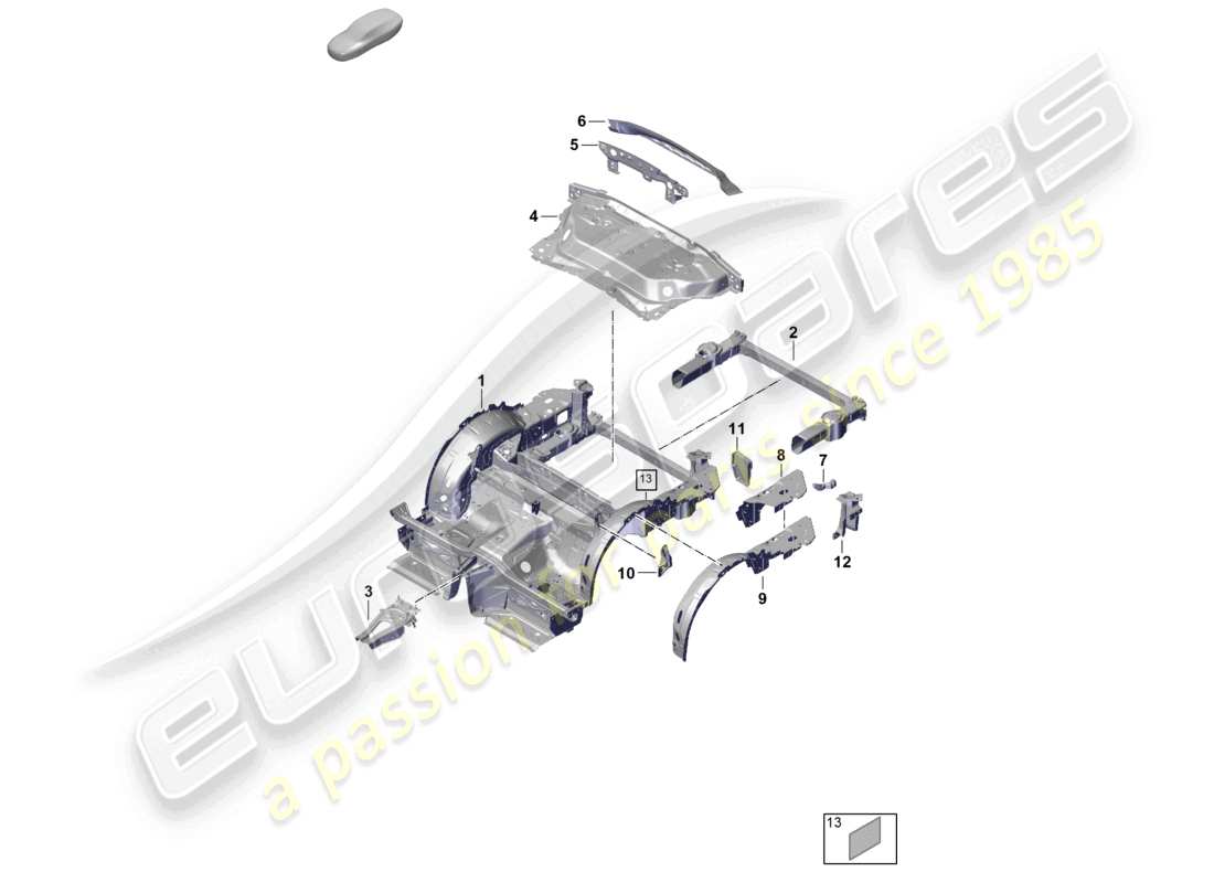 part diagram containing part number 992813623dygrv