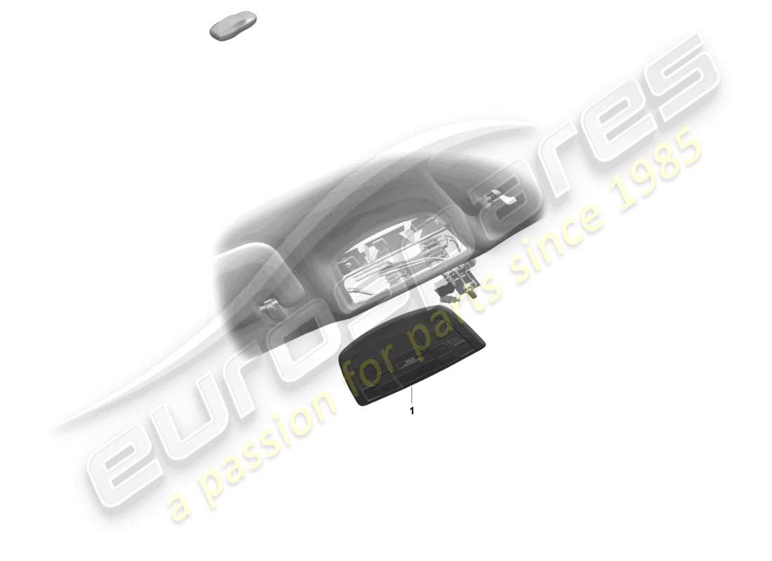 a part diagram from the porsche 2022 (718 cayman gt4) parts catalogue
