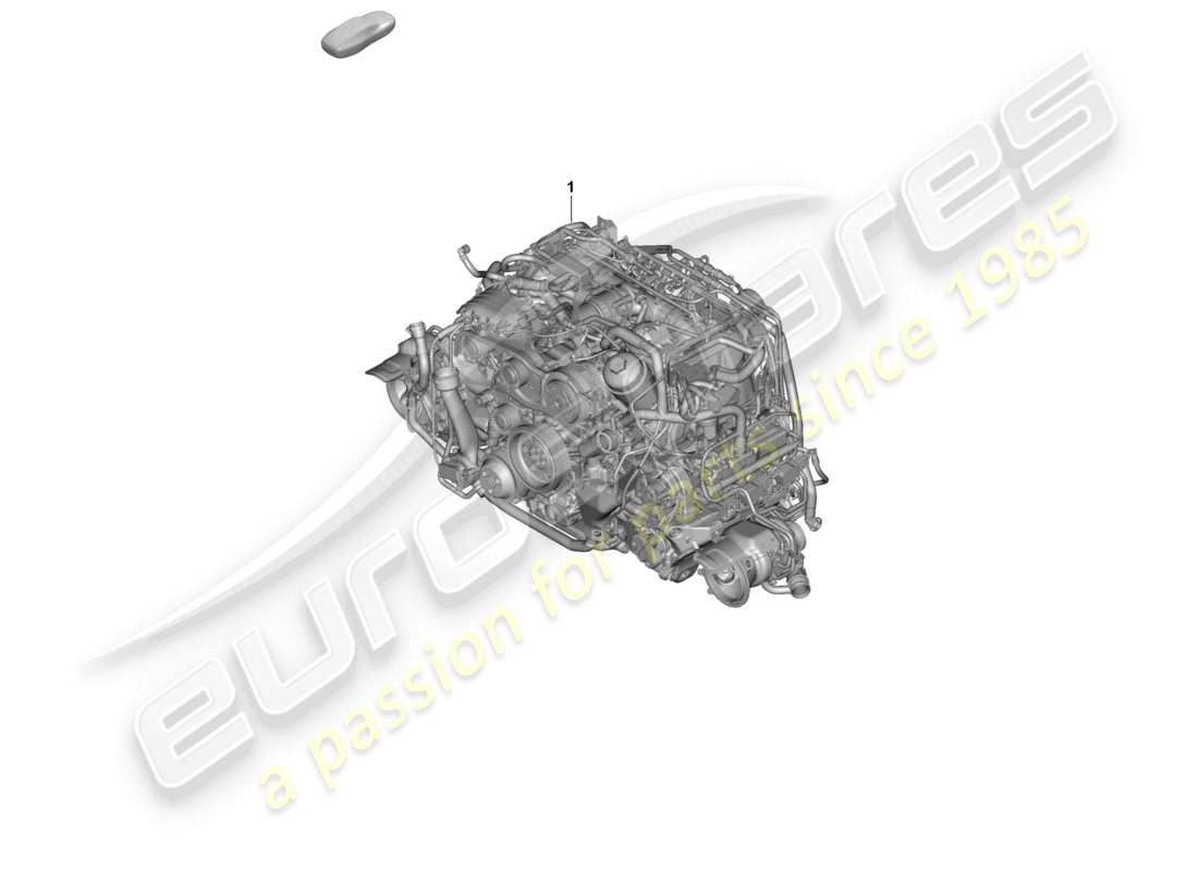 a part diagram from the porsche 992 parts catalogue