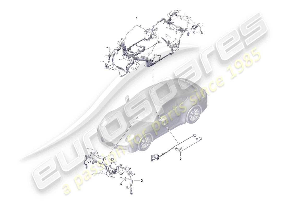 a part diagram from the Porsche 2026 (992-2) parts catalogue