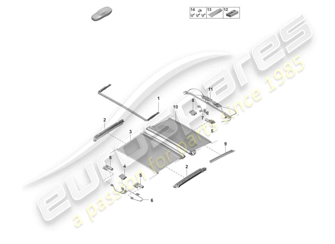 part diagram containing part number 971877991a
