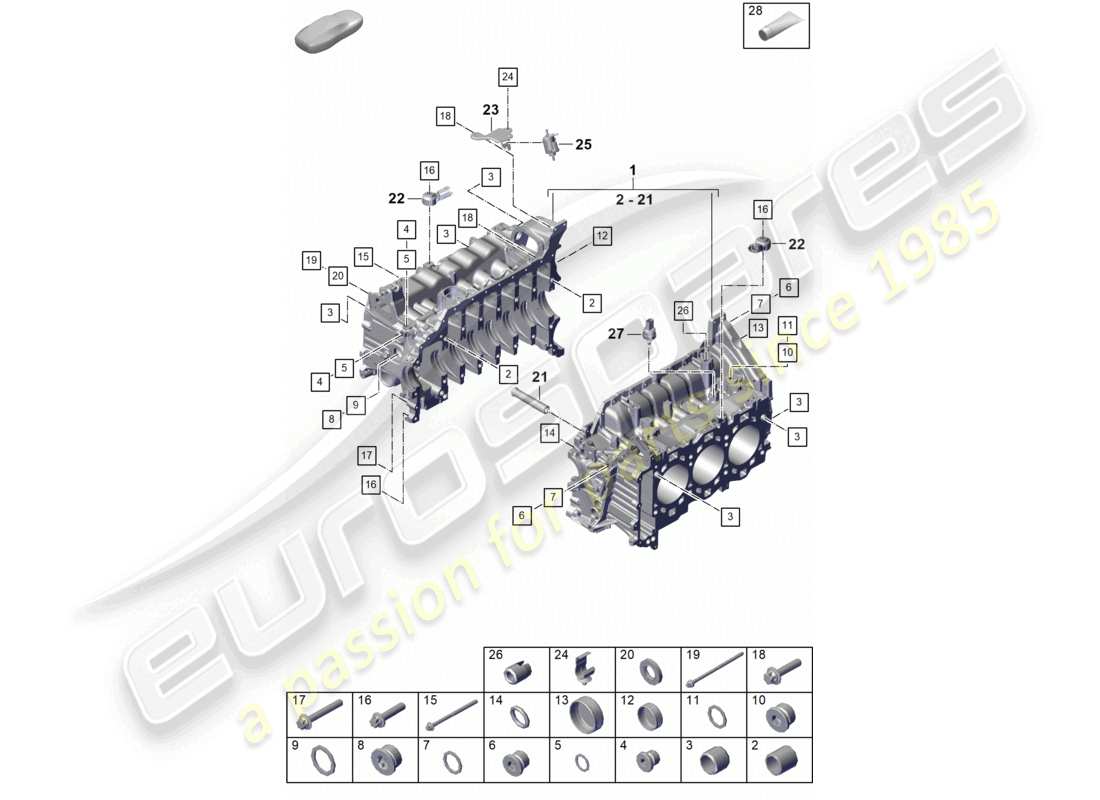 part diagram containing part number 014301153d