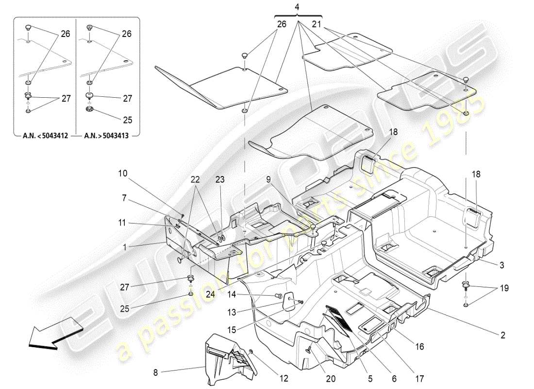 part diagram containing part number 670150989