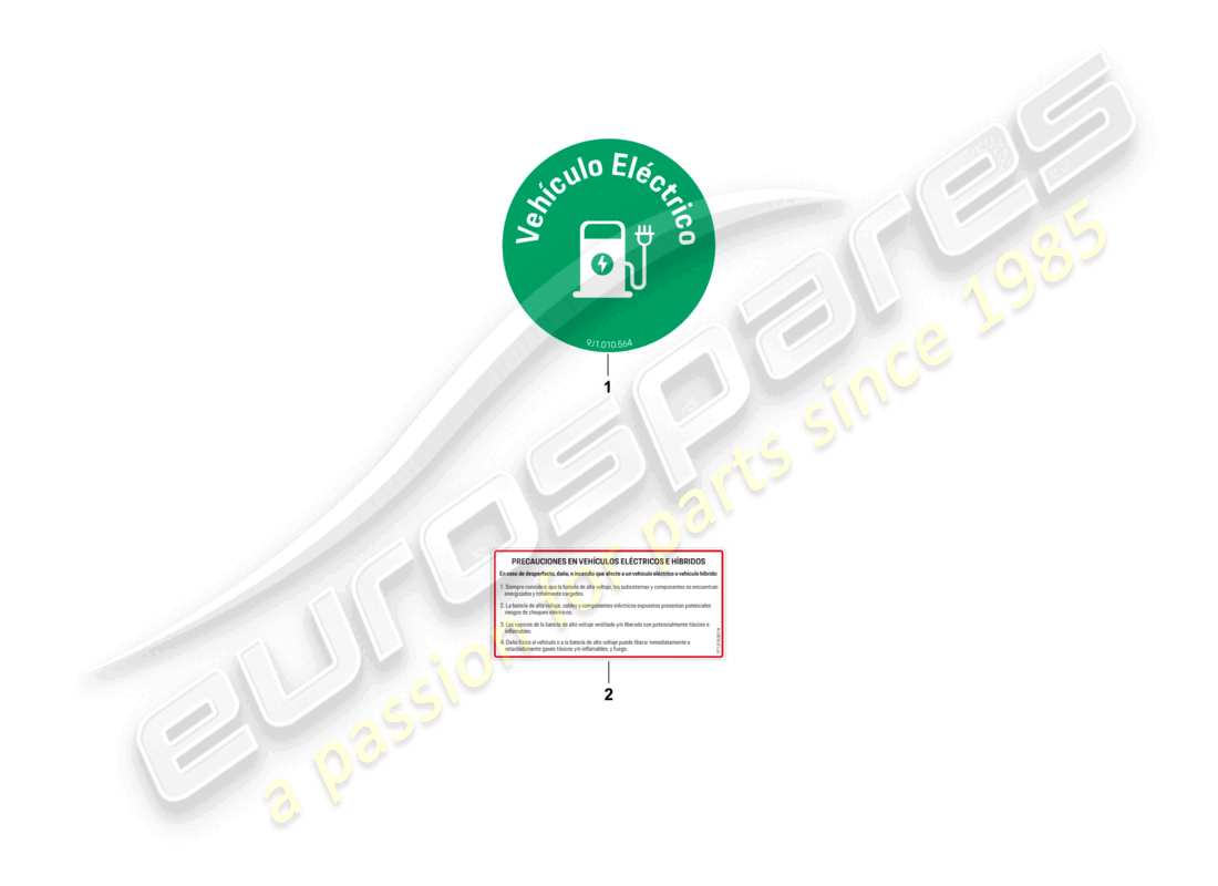 porsche 2025 (macan-e) data plate chile auxiliary heater part diagram