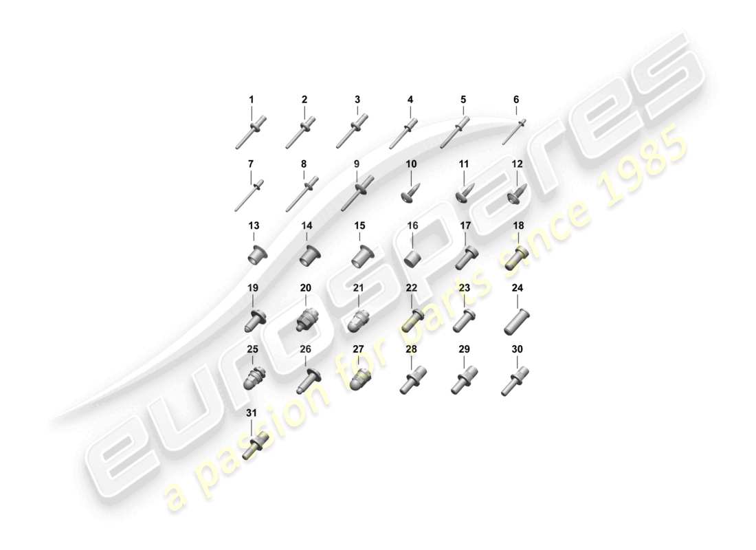 porsche 2025 (taycan 9j1-2) fasteners car body parts diagram