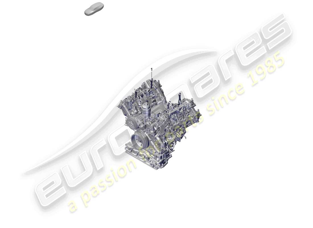 porsche 2026 (cayenne e3 pa) base engine not ready for installation part diagram