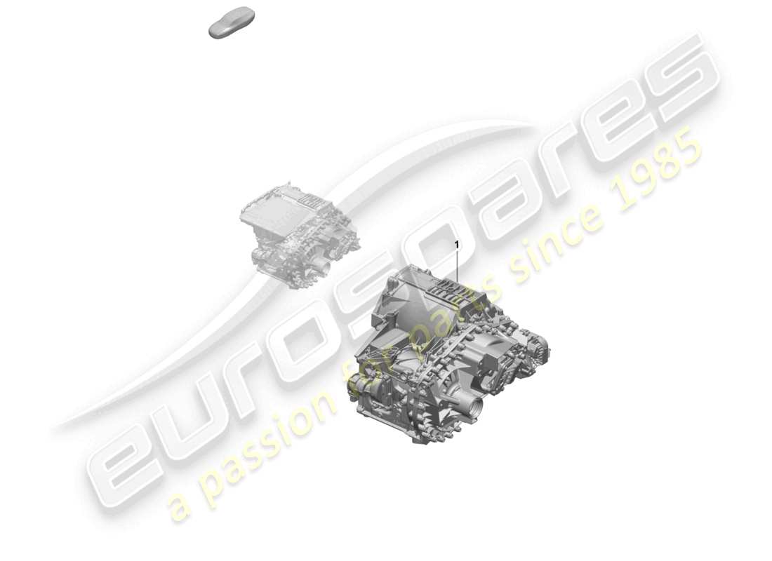 porsche 2026 (macan-e) gearbox macan turbo rear axle part diagram