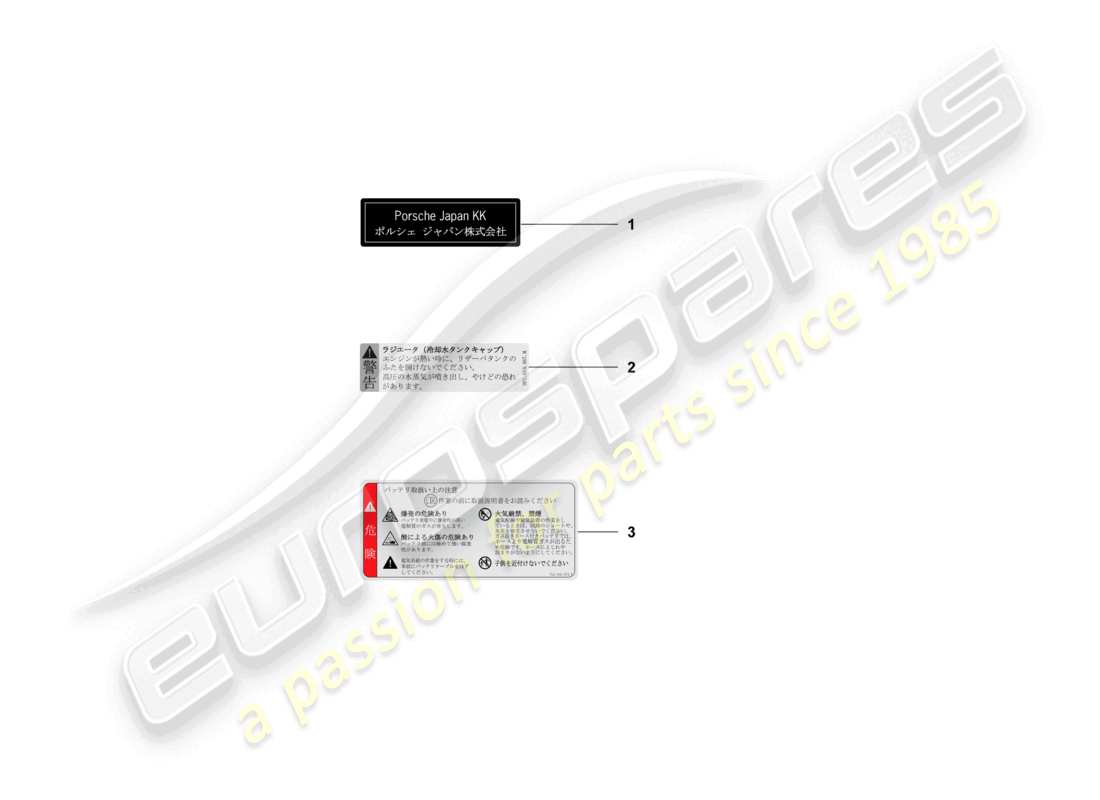 porsche 2026 (macan-e) notice japan part diagram