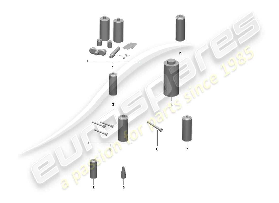 porsche 2025 (macan-e) consumables car body part diagram