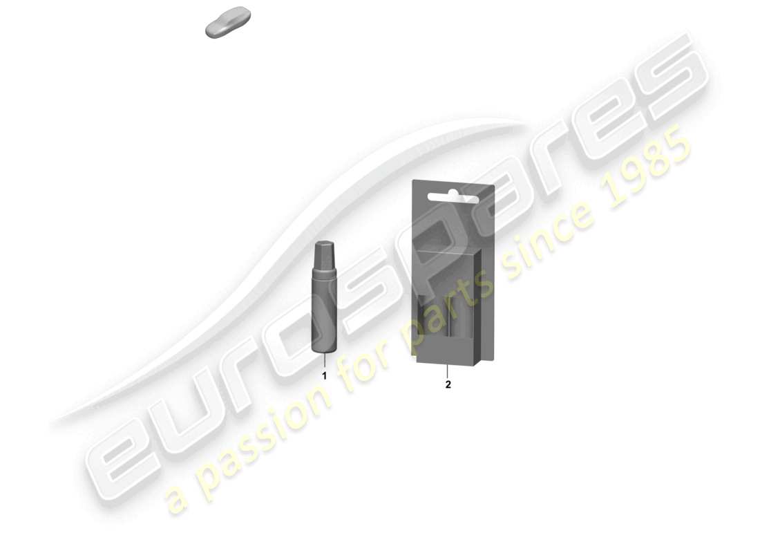 porsche 2026 (macan-e) paint touch-up applicator paints part diagram