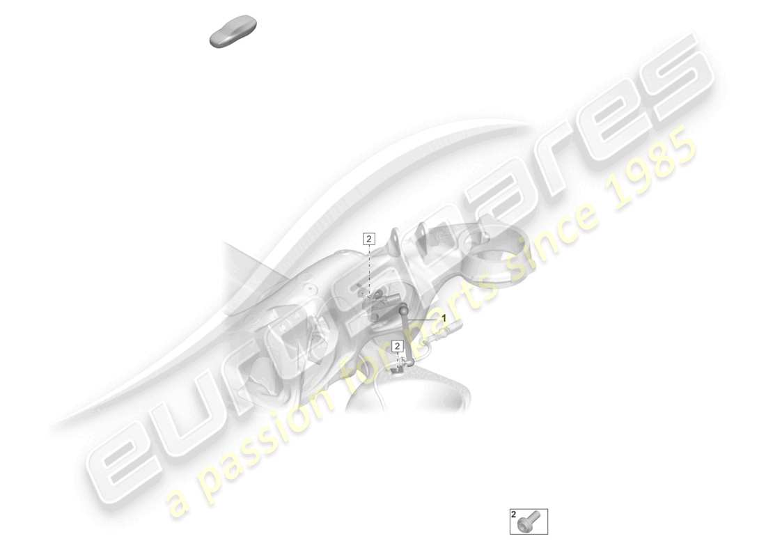 porsche 2022 (taycan 9j1-1) level sensor part diagram