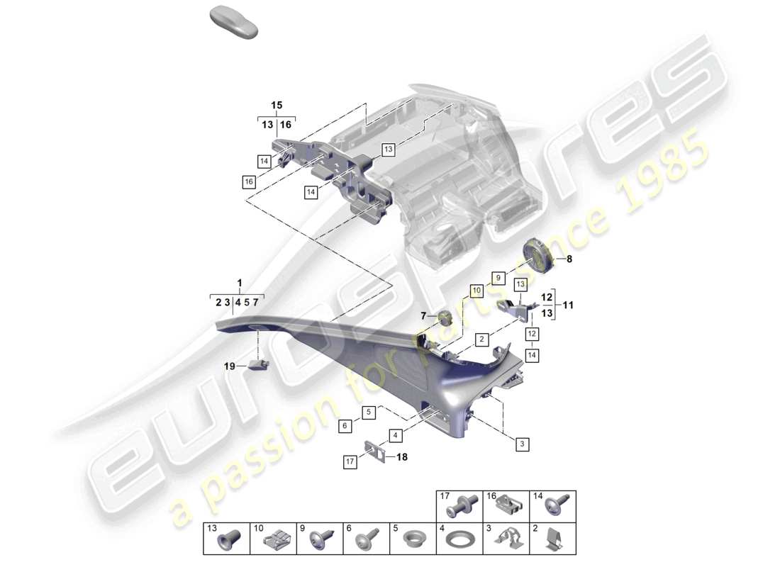 part diagram containing part number wht007942a