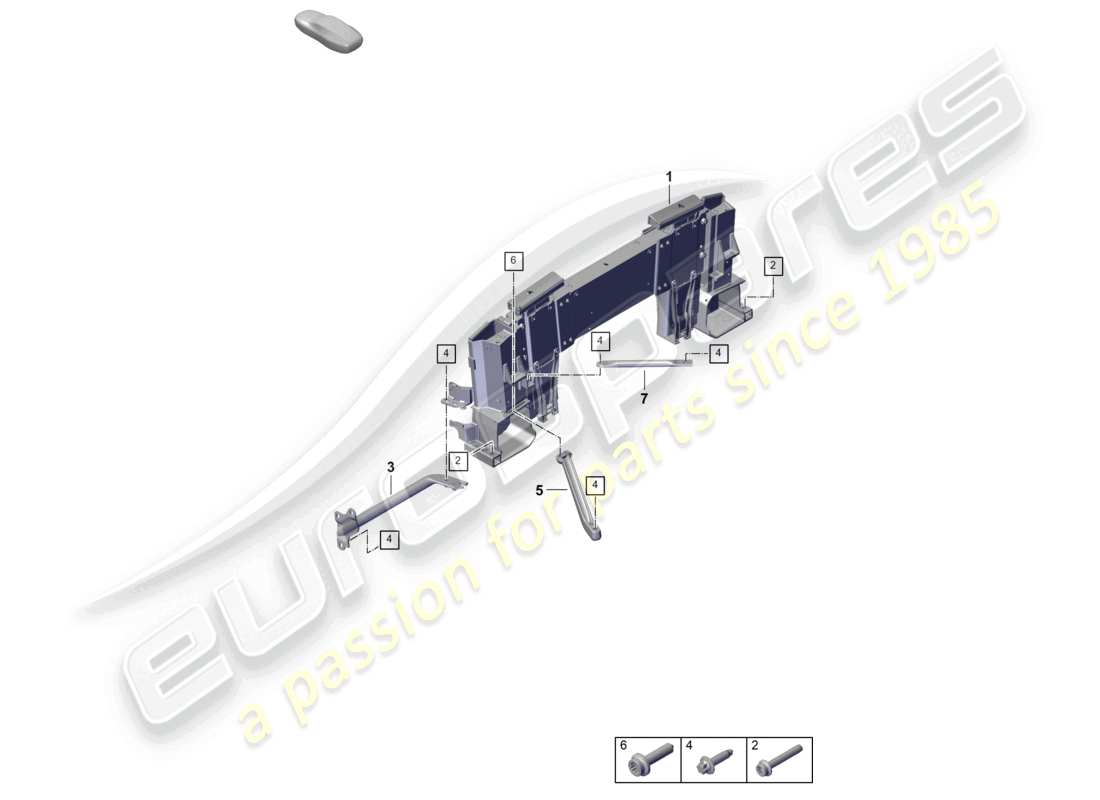 part diagram containing part number paf008148