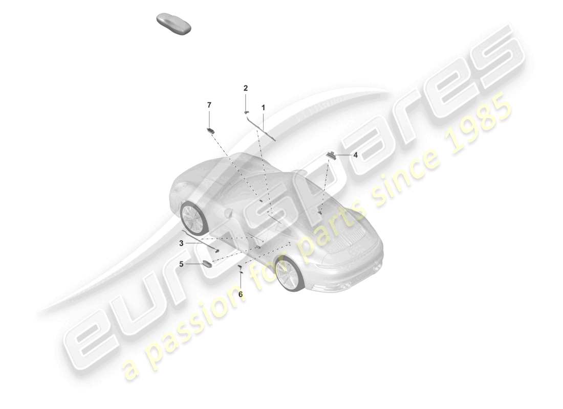 part diagram containing part number 992971679a