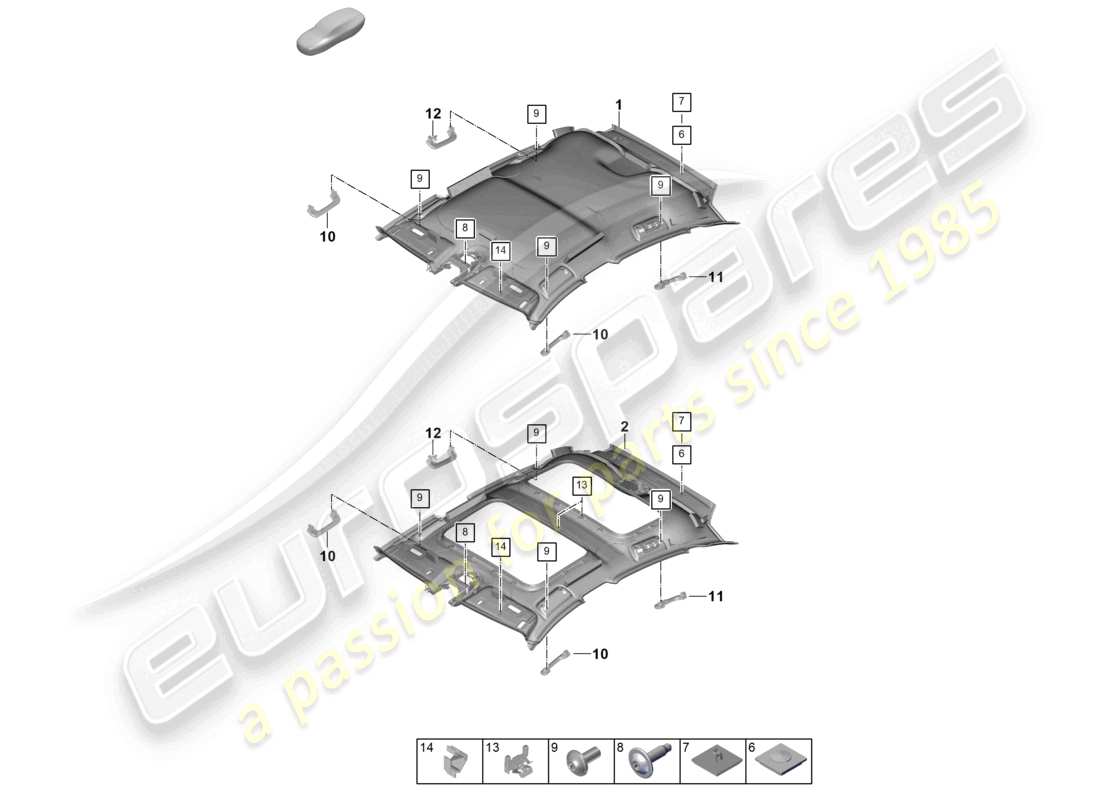 part diagram containing part number pad857644 1e0