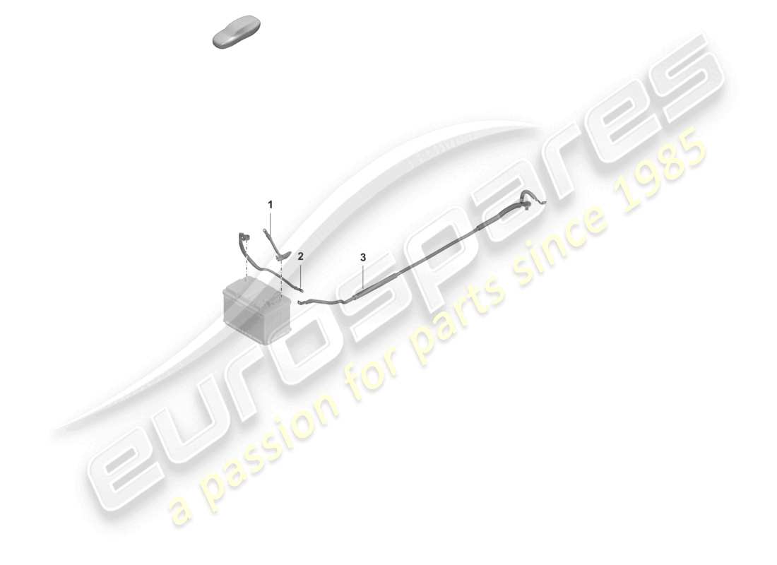 a part diagram from the porsche 2024 (992-2 turbo / s) parts catalogue