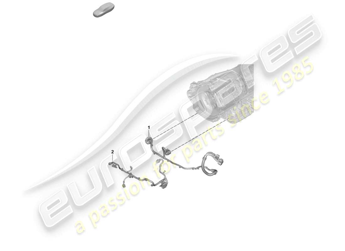 a part diagram from the porsche 2026 (panamera 976) parts catalogue
