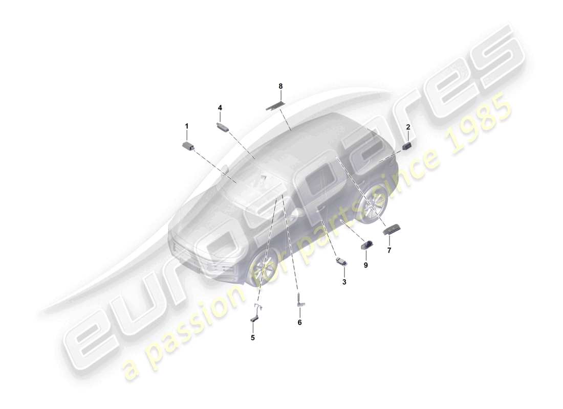 part diagram containing part number 9y0947415a