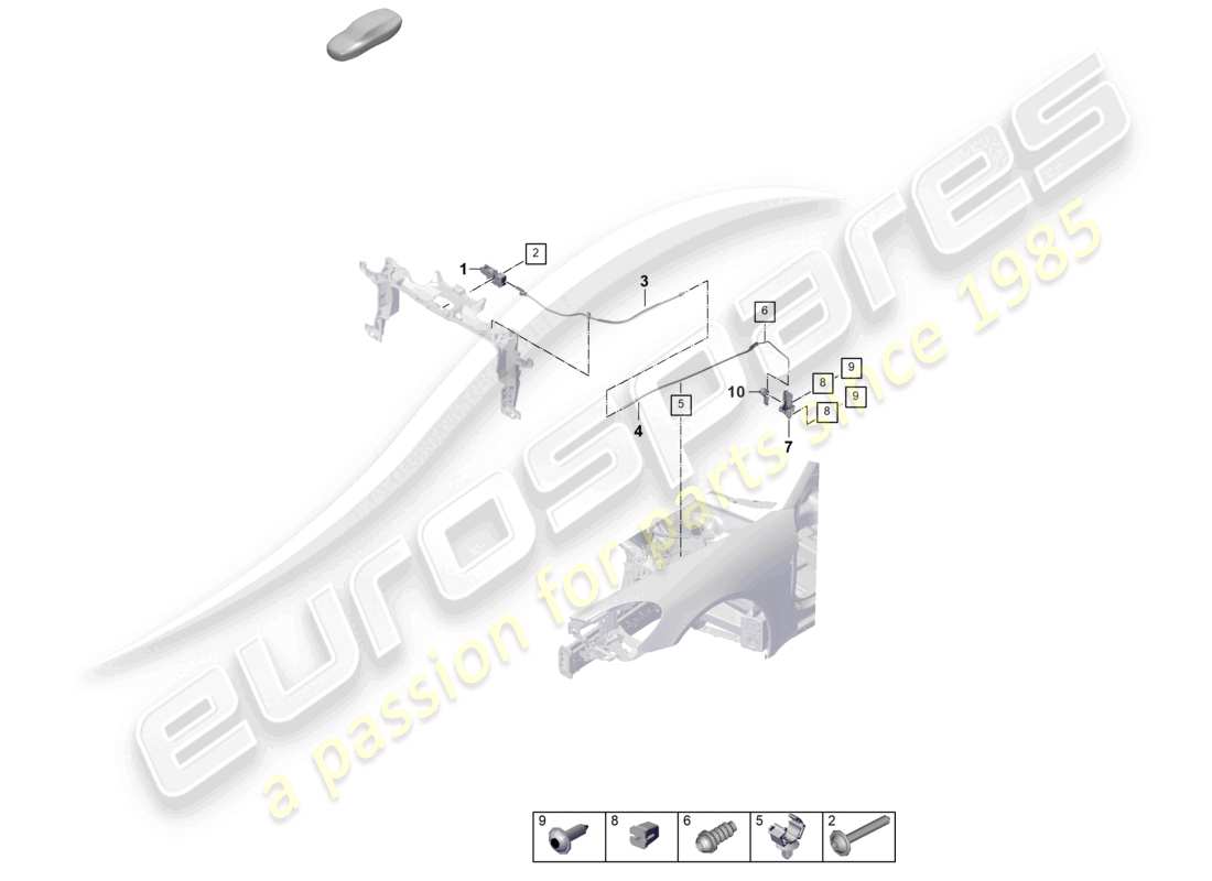 part diagram containing part number n90994601