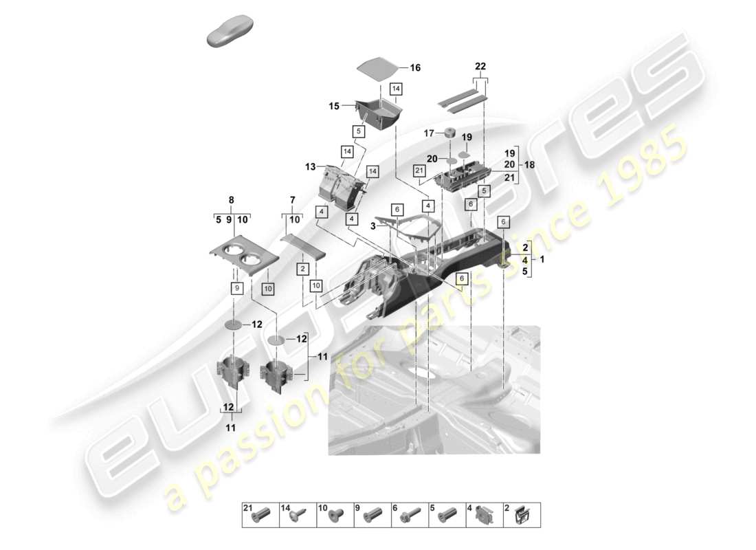 part diagram containing part number 971 863 241 cd 8d0