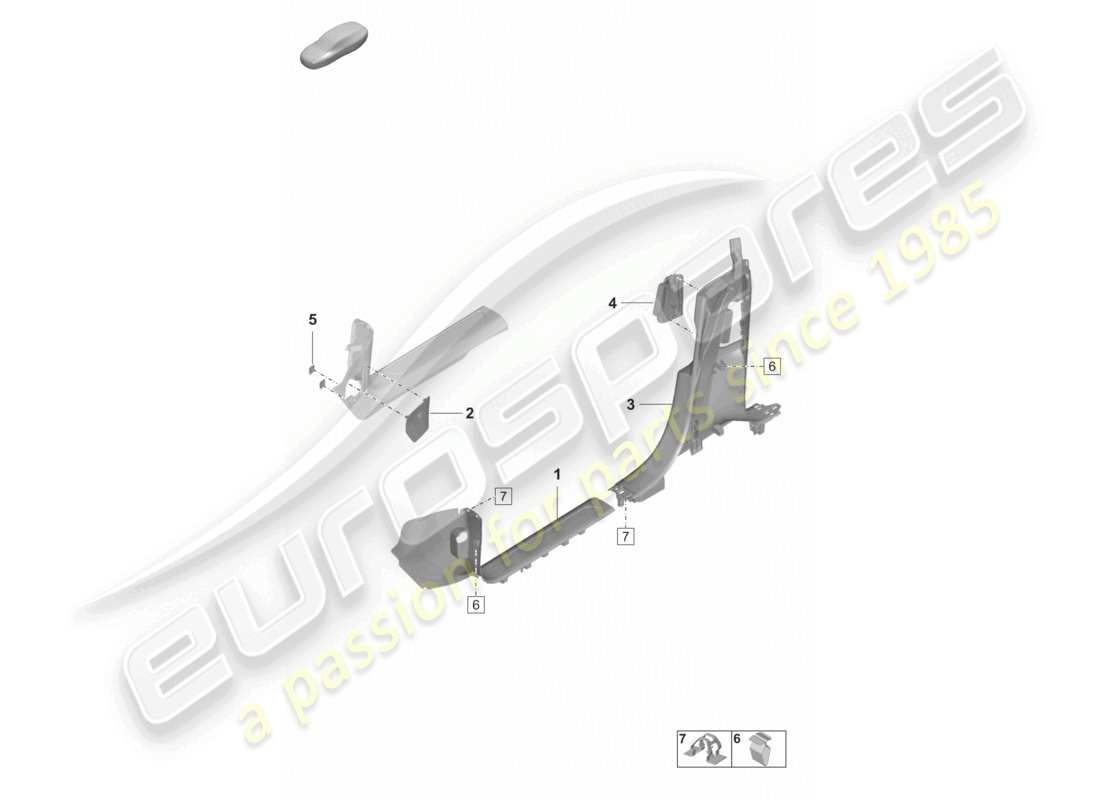 part diagram containing part number 971867240d 3g0