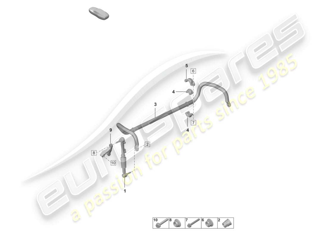 VIEW PARTS DIAGRAMS FROM THE PORSCHE 992 PARTS CATALOGUE a part diagram from the porsche 992 parts catalogue