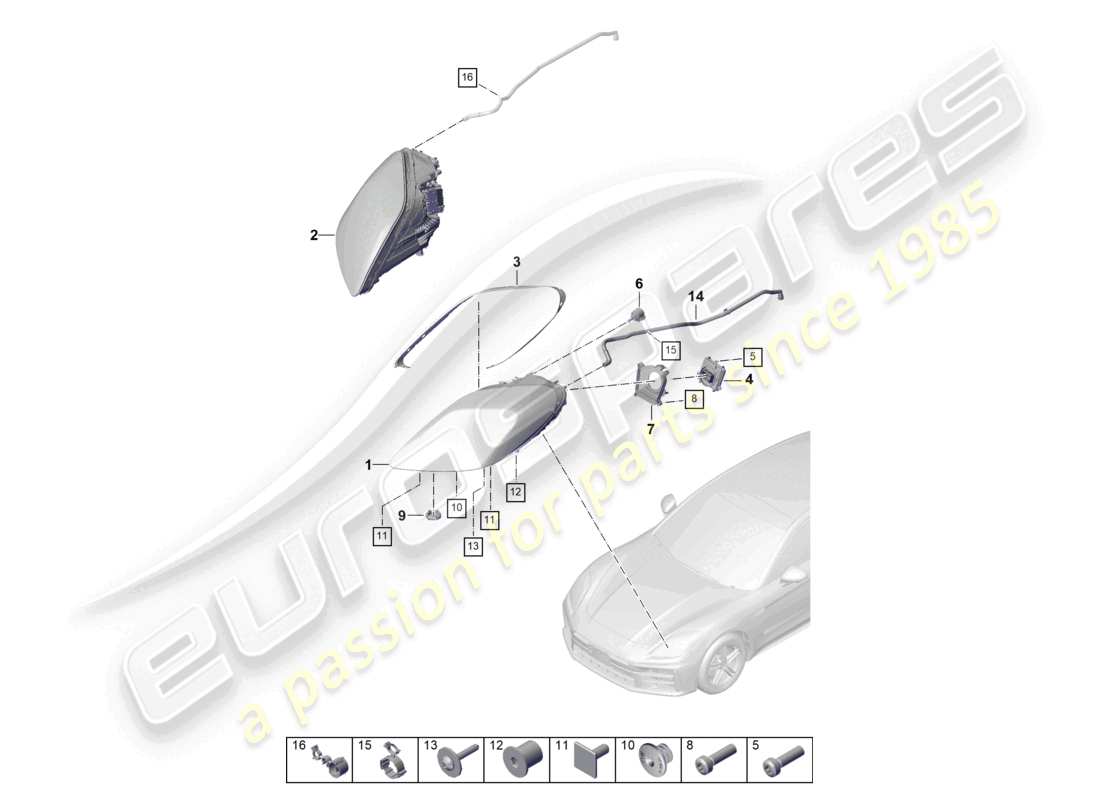 part diagram containing part number 976941113b