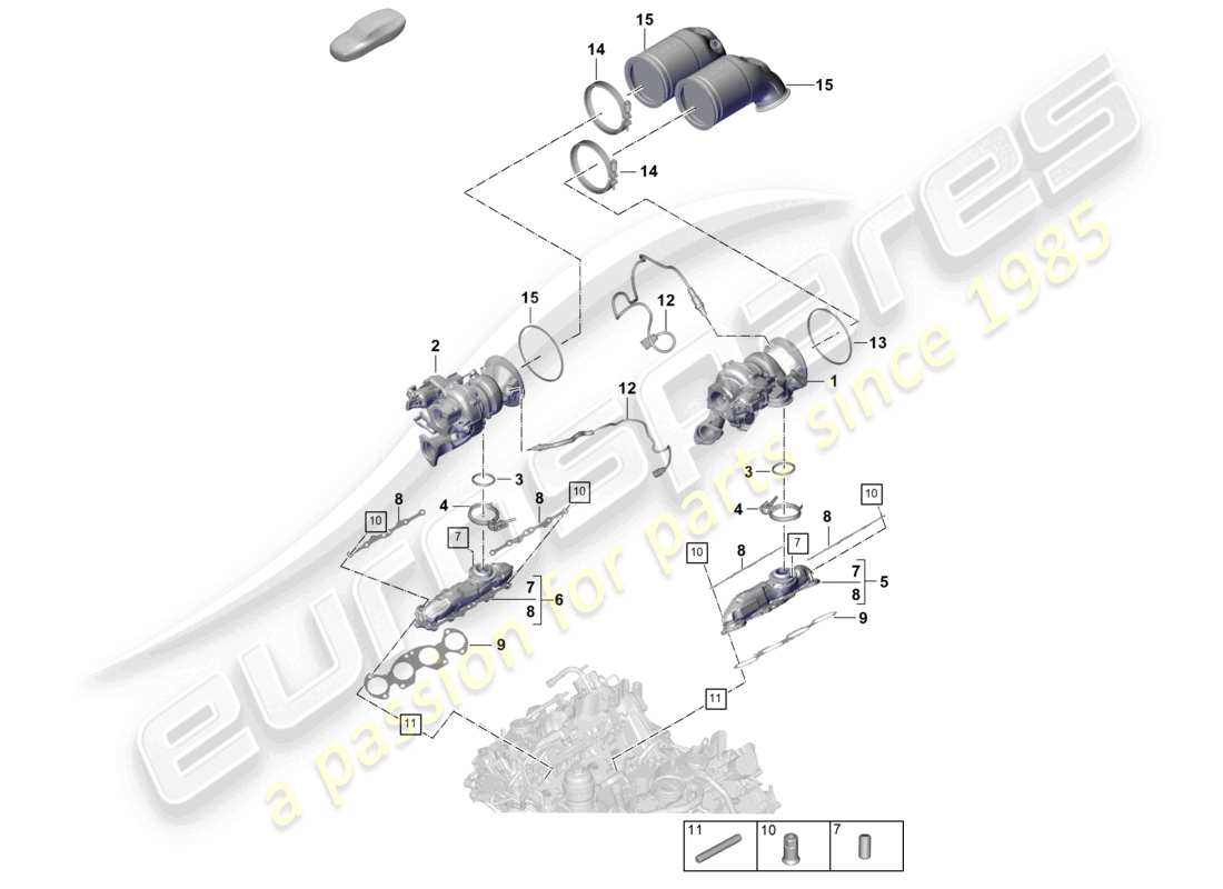 part diagram containing part number paf0132032