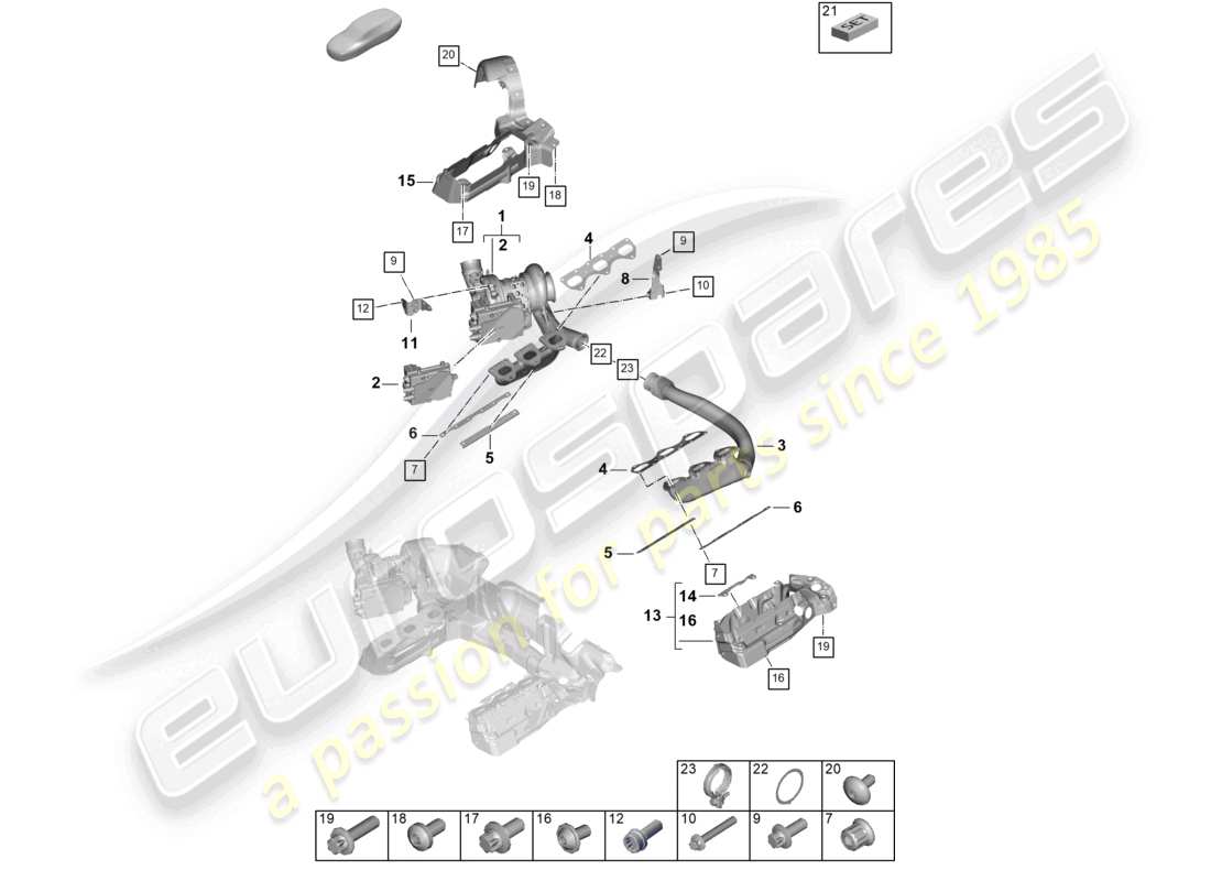 part diagram containing part number paf008144