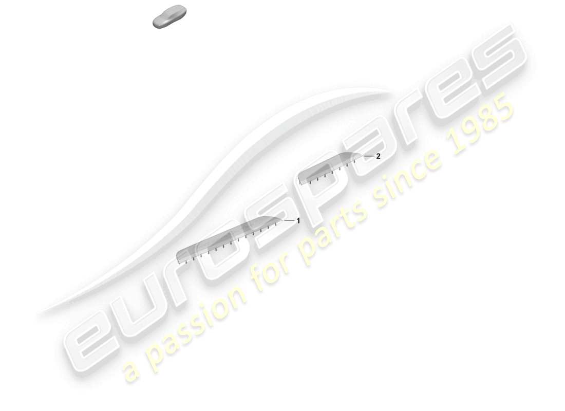 VIEW PARTS DIAGRAMS FROM THE PORSCHE TAYCAN PARTS CATALOGUE a part diagram from the porsche taycan parts catalogue