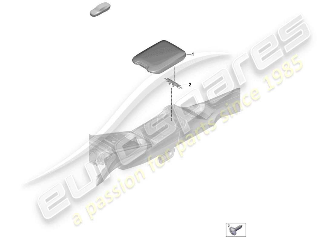 a part diagram from the porsche 2026 (panamera 976) parts catalogue