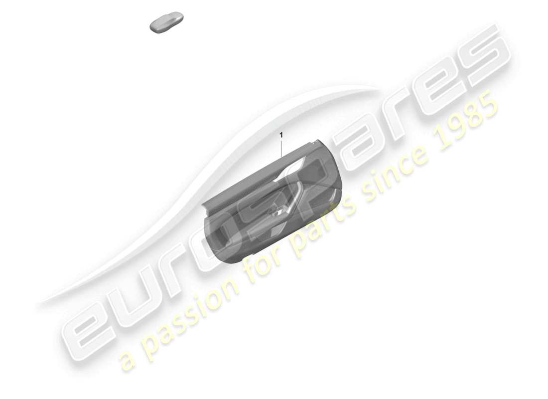 porsche 2022 (992-1 gt3/rs/st) door panel for vehicles with leather trim touring package parts diagram