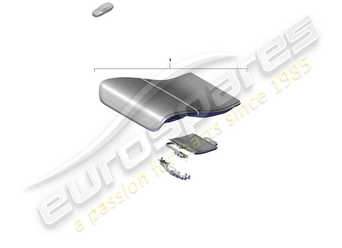 porsche 2025 (992-2) repair set for seat occupied sensor (passenger side) only for: usa canada bucket seat parts diagram