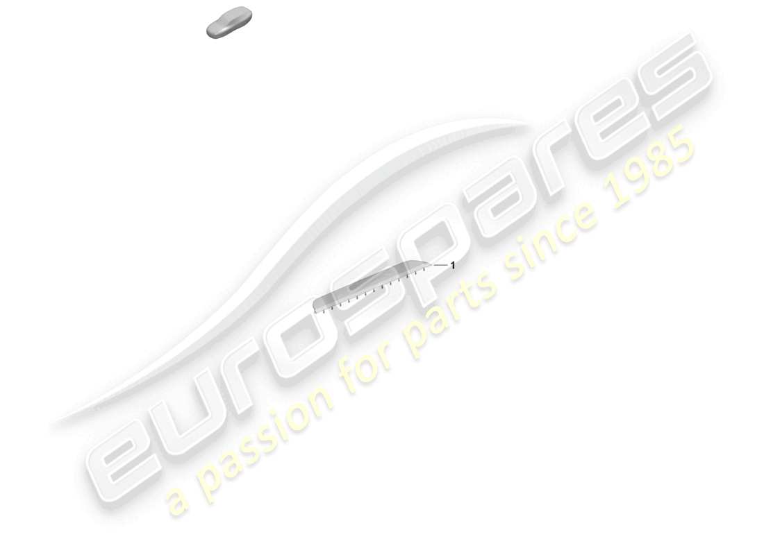 porsche 2025 (taycan 9j1-2) sill trim strip front entry strip, illuminated parts diagram