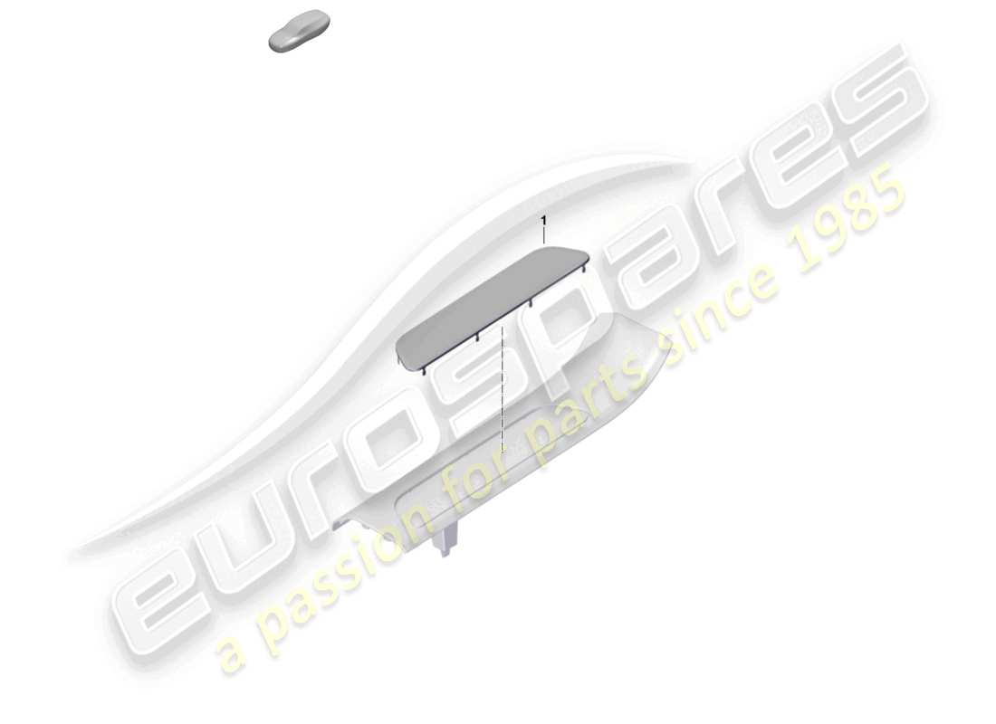 porsche 2025 (panamera 976) sill trim strip rear parts diagram