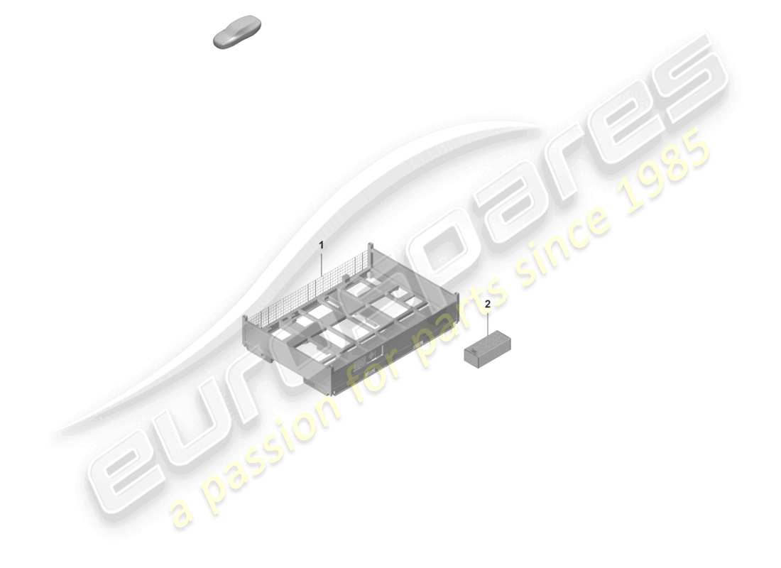 a part diagram from the porsche macan parts catalogue
