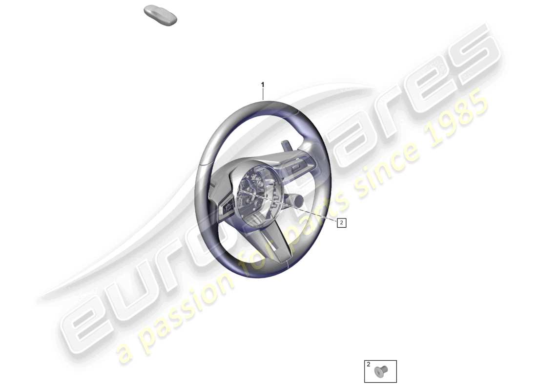 porsche 2024 (cayenne e3 pa) mult.steering wheel (leather) steering wheel contact det. sport chronograph part diagram