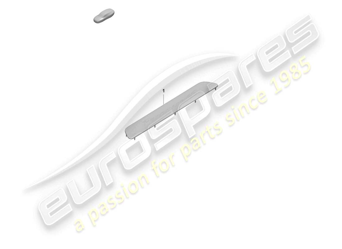 porsche 2023 (panamera 971-2) sill trim strip front parts diagram