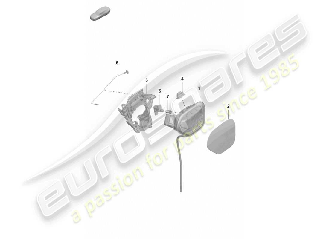 porsche 2020 (taycan 9j1-1) dropsides manual part diagram