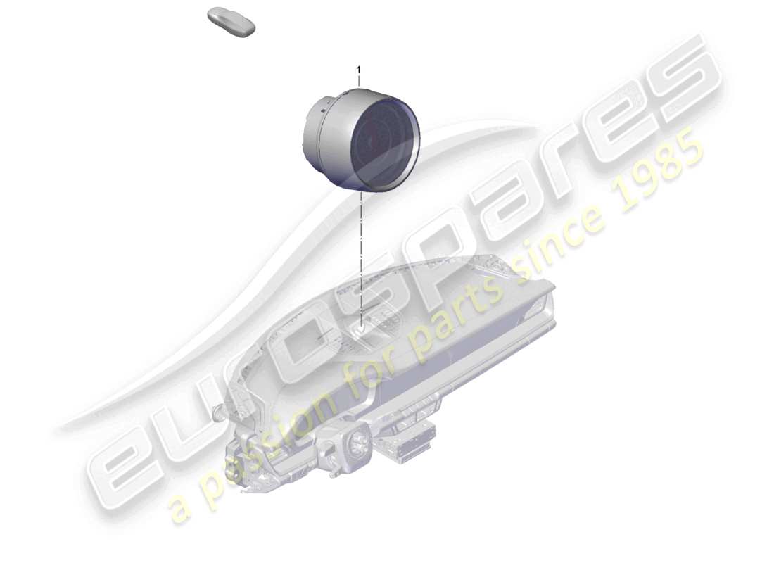 porsche 2025 (992-2) additional instruments parts diagram