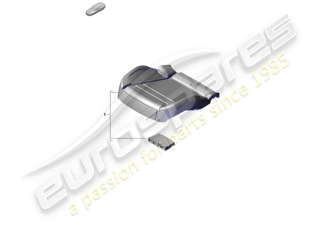 porsche 2026 (cayenne e3 pa) repair set for seat occupied sensor only for: usa canada part diagram