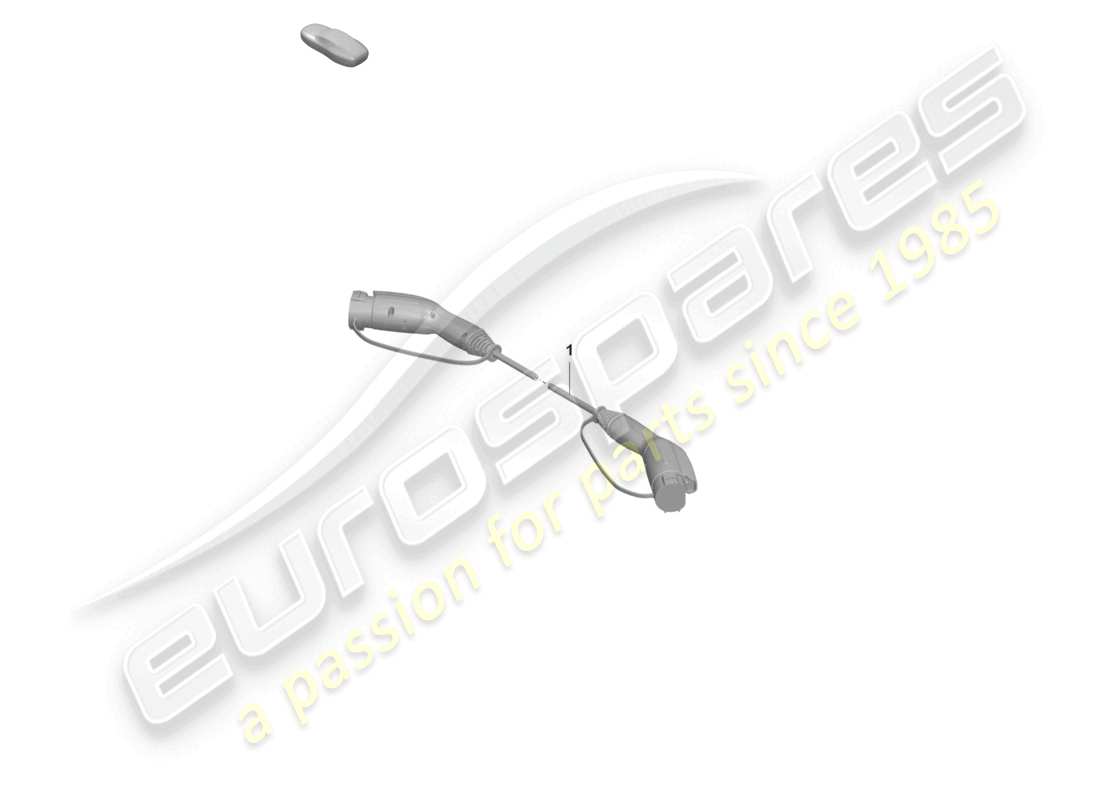 porsche 2022 (taycan 9j1-1) charge cable for public charging station part diagram