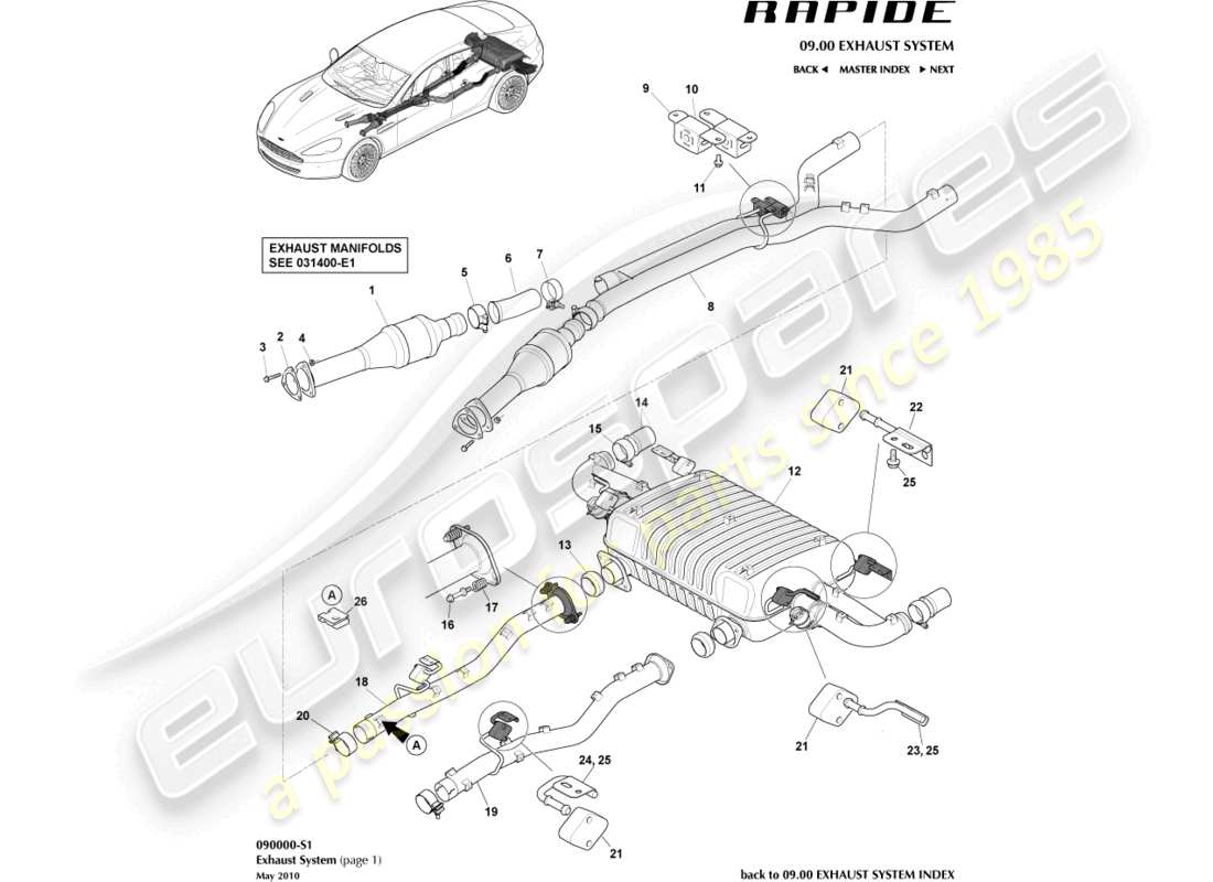 part diagram containing part number kd43-5230-cb