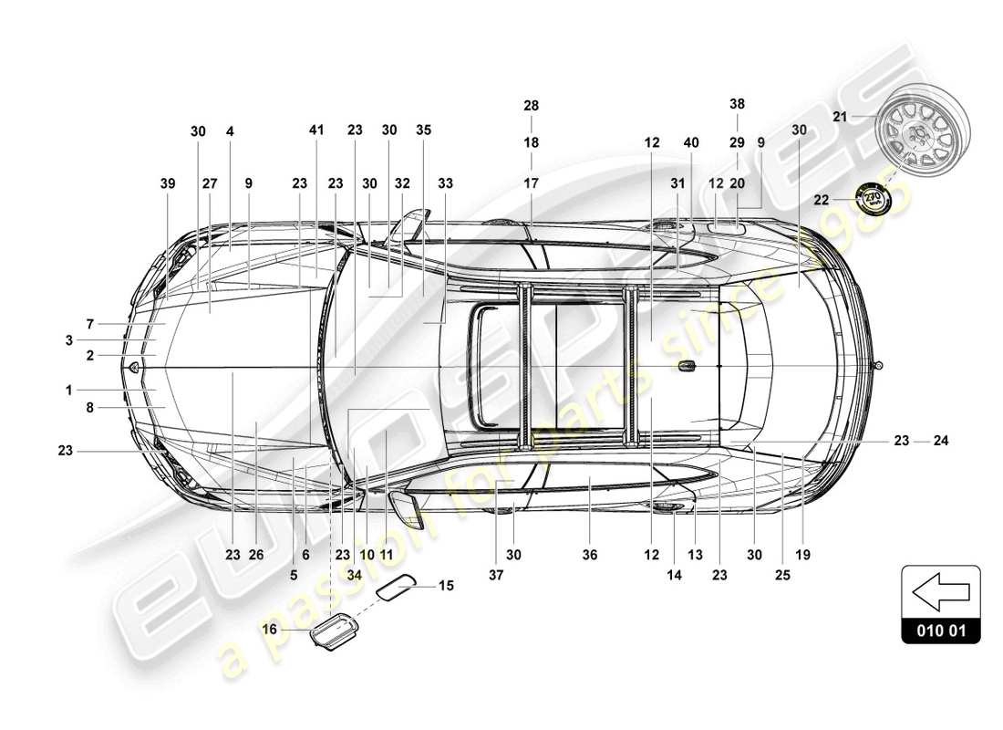 part diagram containing part number 4ml010525h